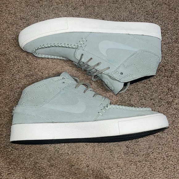 Nike SB Zoom Air Stefan Janoski Mid RM Crafted Suede Jade Horizon 8 - Picture 3 of 11